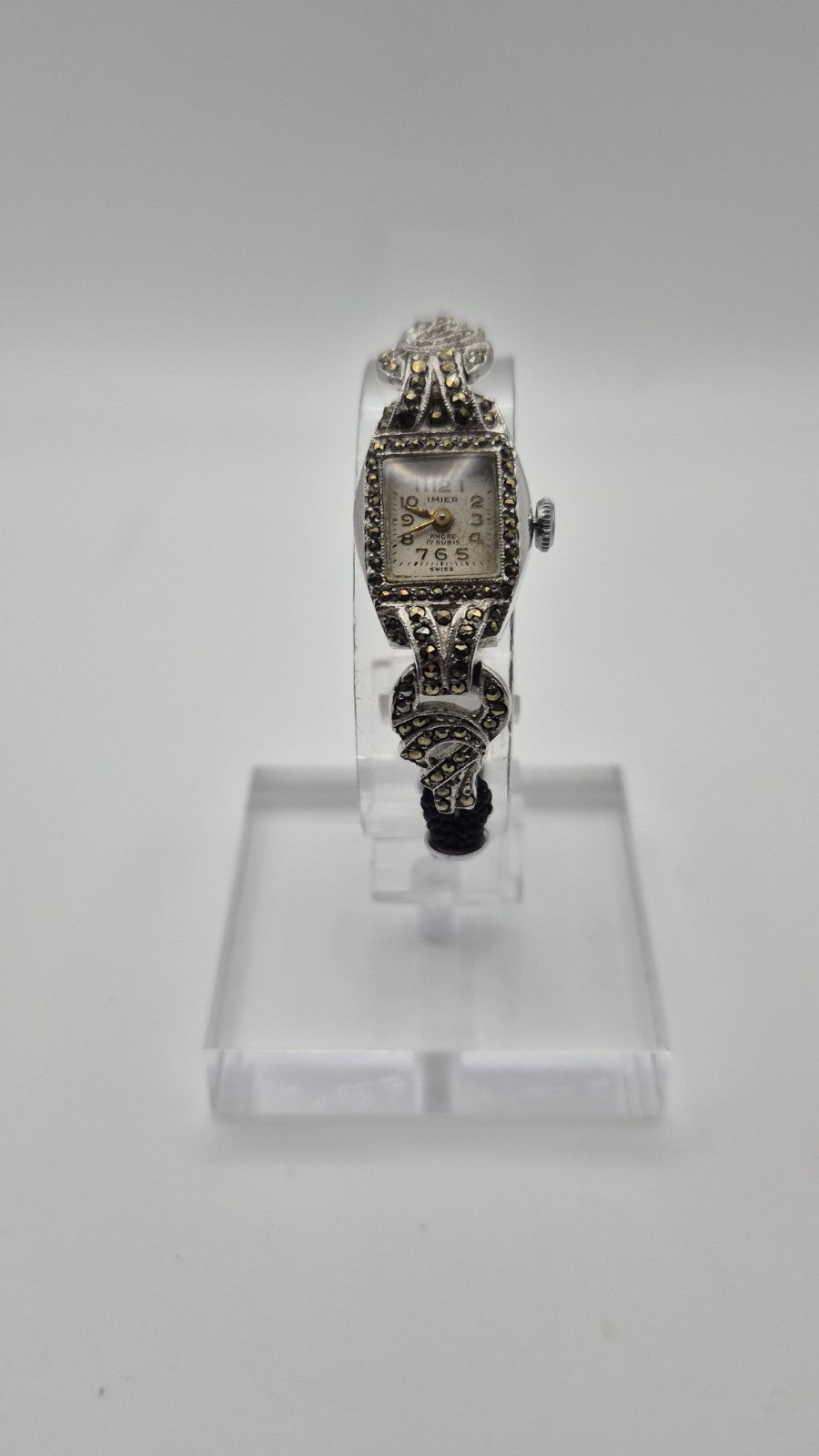 vintage Imier ladies' cocktail Manual 17 Jewel  wristwatch1