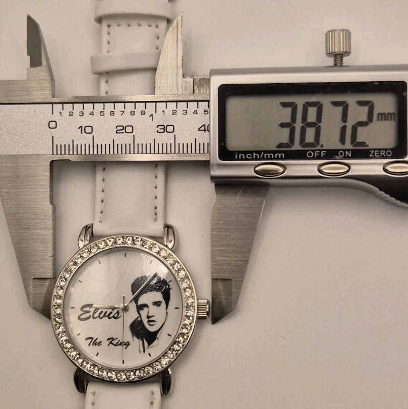 Elvis the king watch Zeon Brand New Tin Forever The King Watch 17