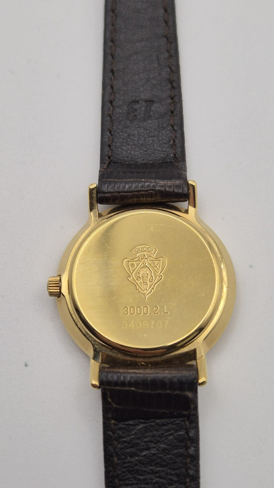 GucciGold 3000.2.L A new strap and a new battery10