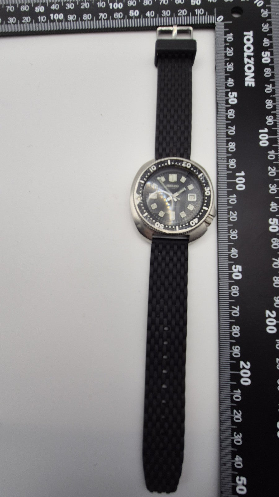 Seiko 6105  8110 'Willard' Diver Watch Vintage with waffle strap20
