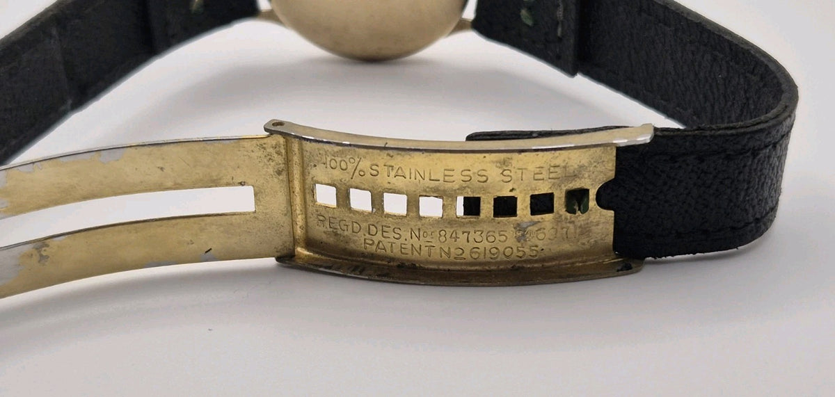 Accurist 1960s 9 Carat Gold Watch,  date, 21 Jewels, Working, Swiss Made11