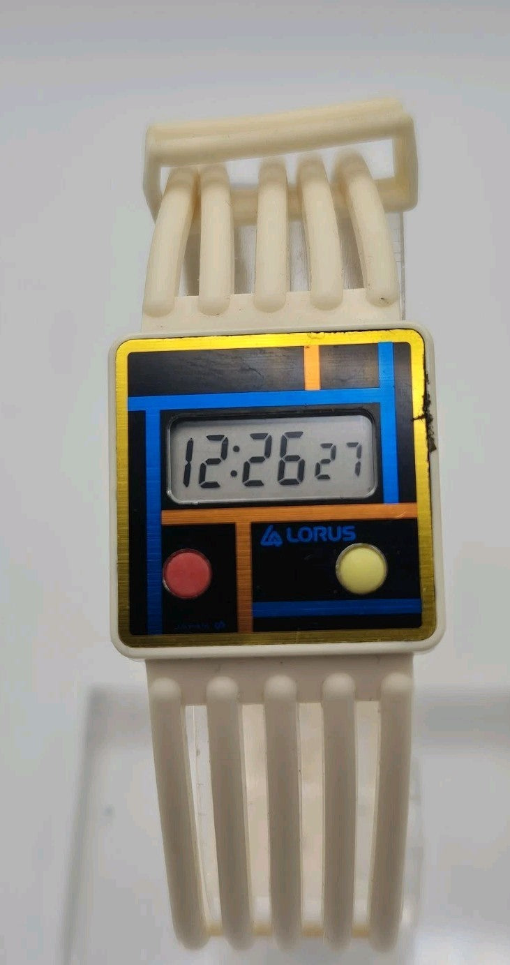 Lorus RLZ001 digital watch 1980s Rare1