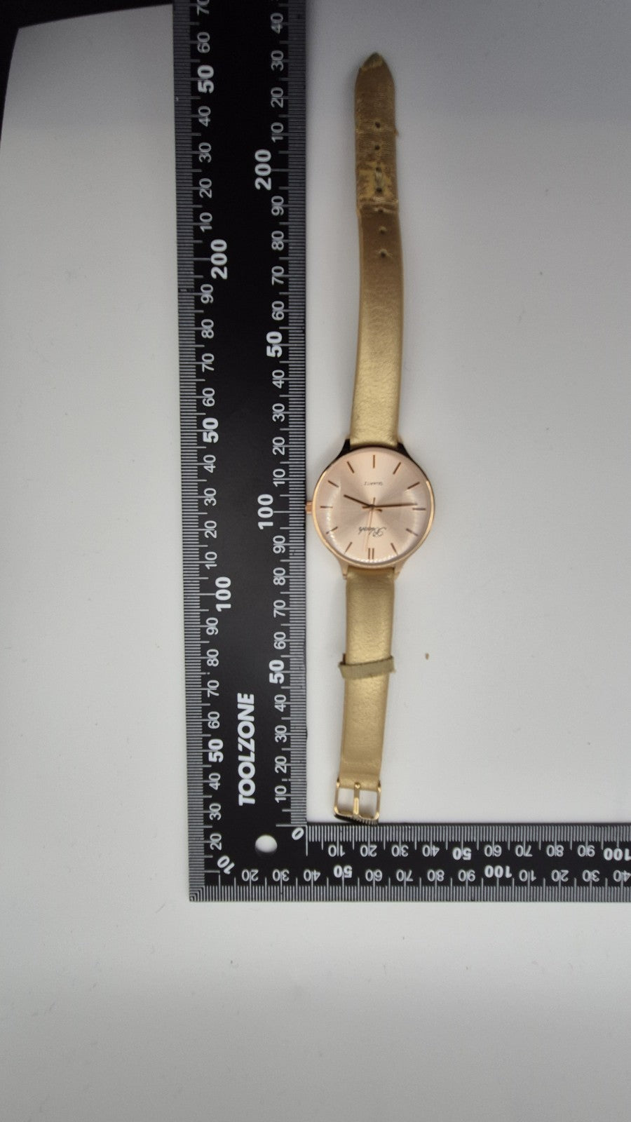 BLUSH LADIES QUARTZ WATCH Rose gold face and gold strap15