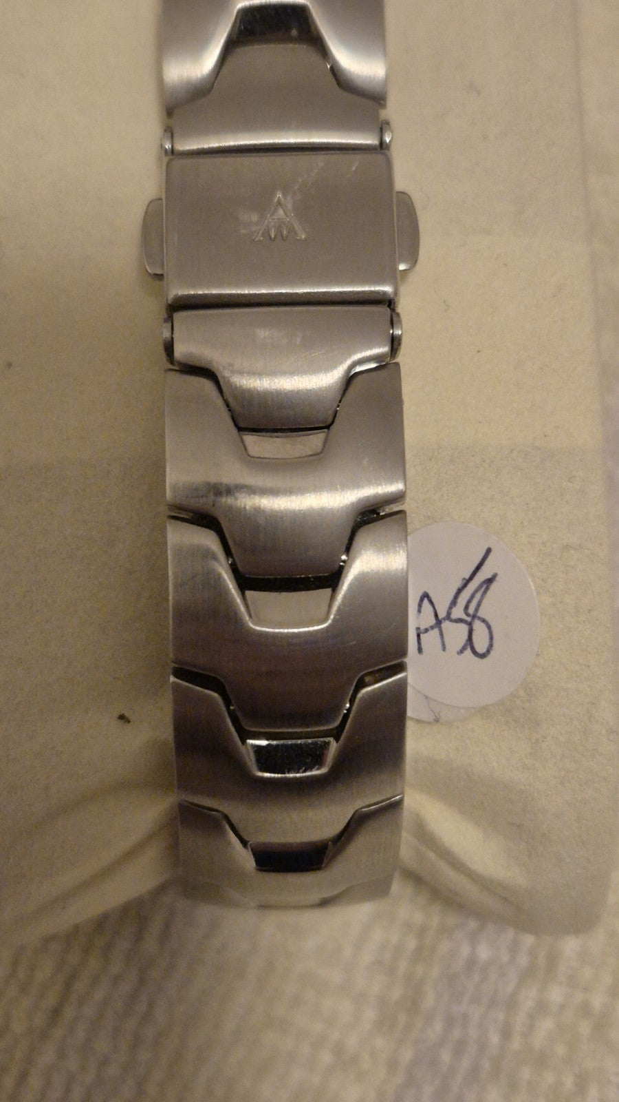 Vtg Accurist Chronograph Date Blue Face Steel Bracelet  Quartz Watch6