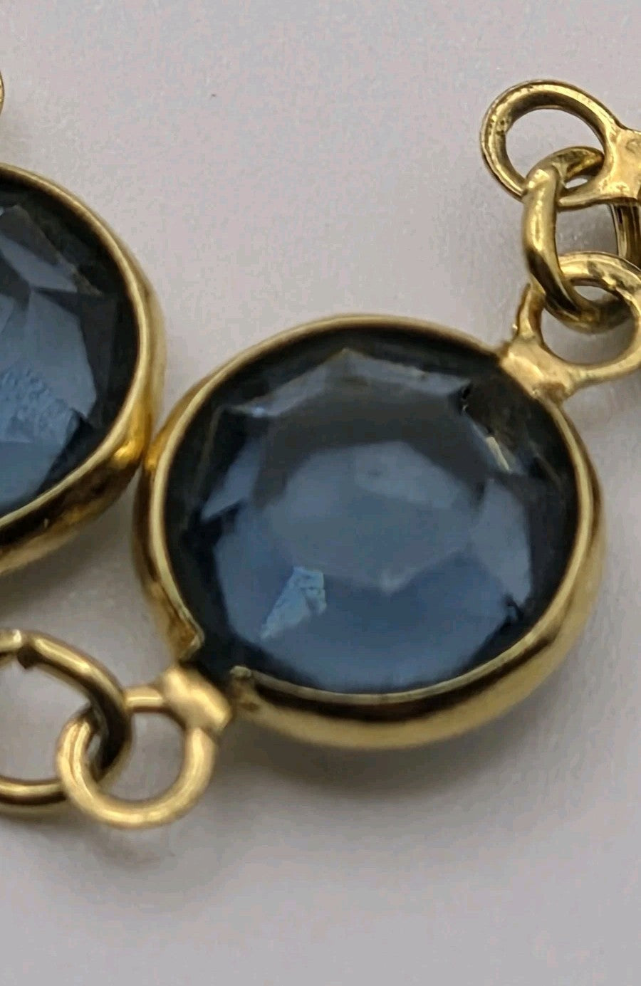 vintage Swarovski crystal station necklace2