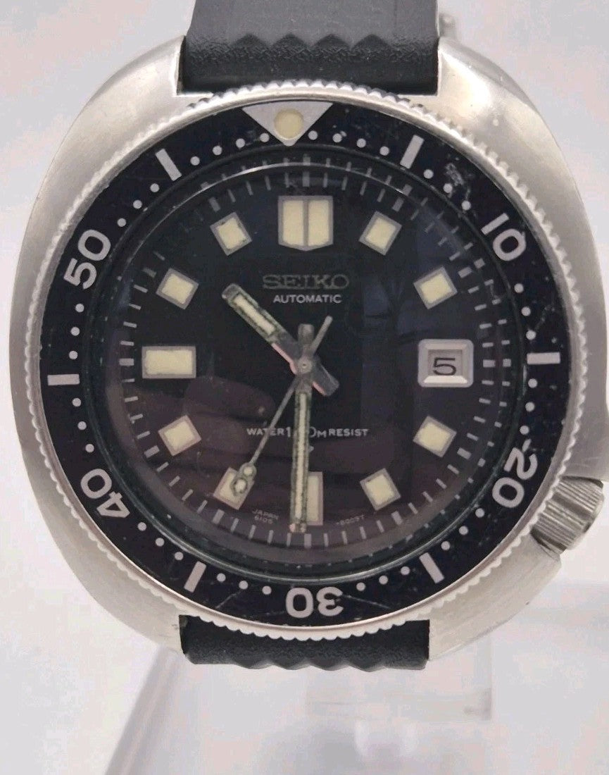 1975 Seiko 6105 8110 Automatic "Captain Willard" divers watch1