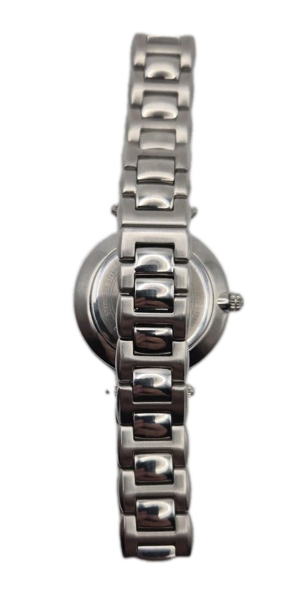 Ladies Bulova Dress Watch 96L185 Pearl Dial Steel 11