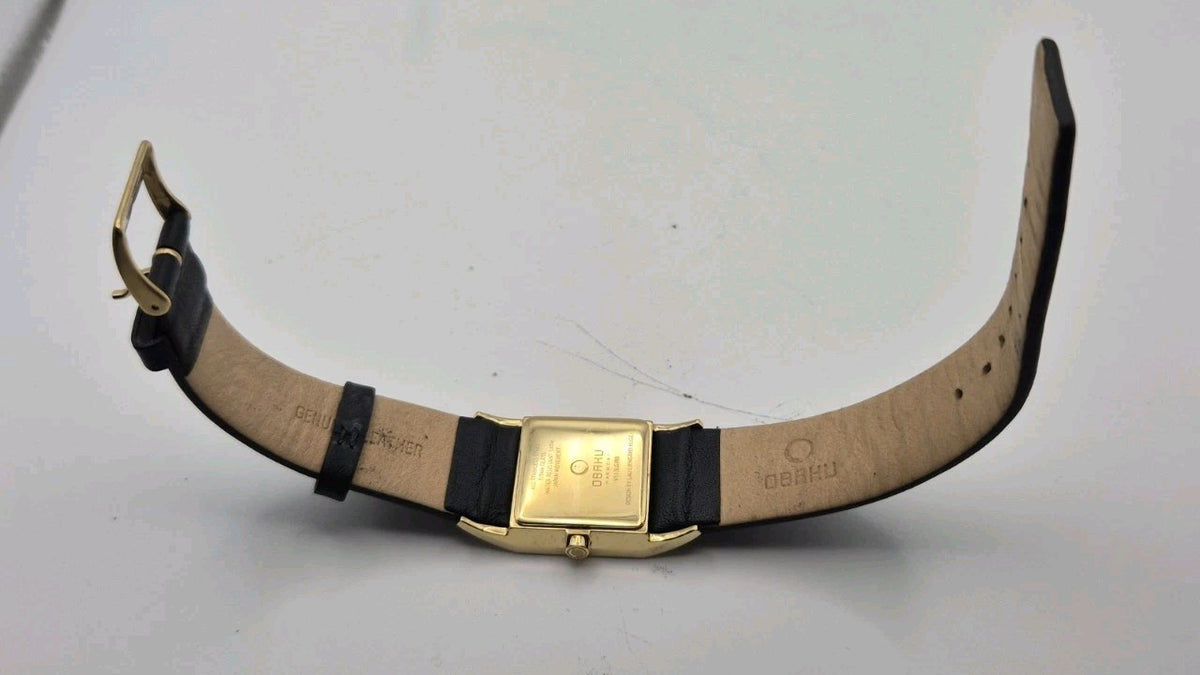 Obaku Harmony quartz Ladies wristwatch Model V113LGIRB With a gold tone...10
