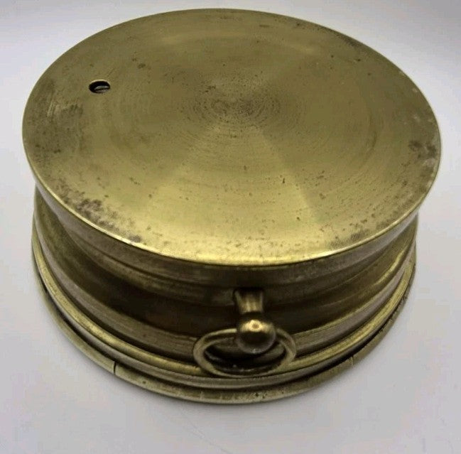 antique brass barometer byA. Robertson & Son, Wick3