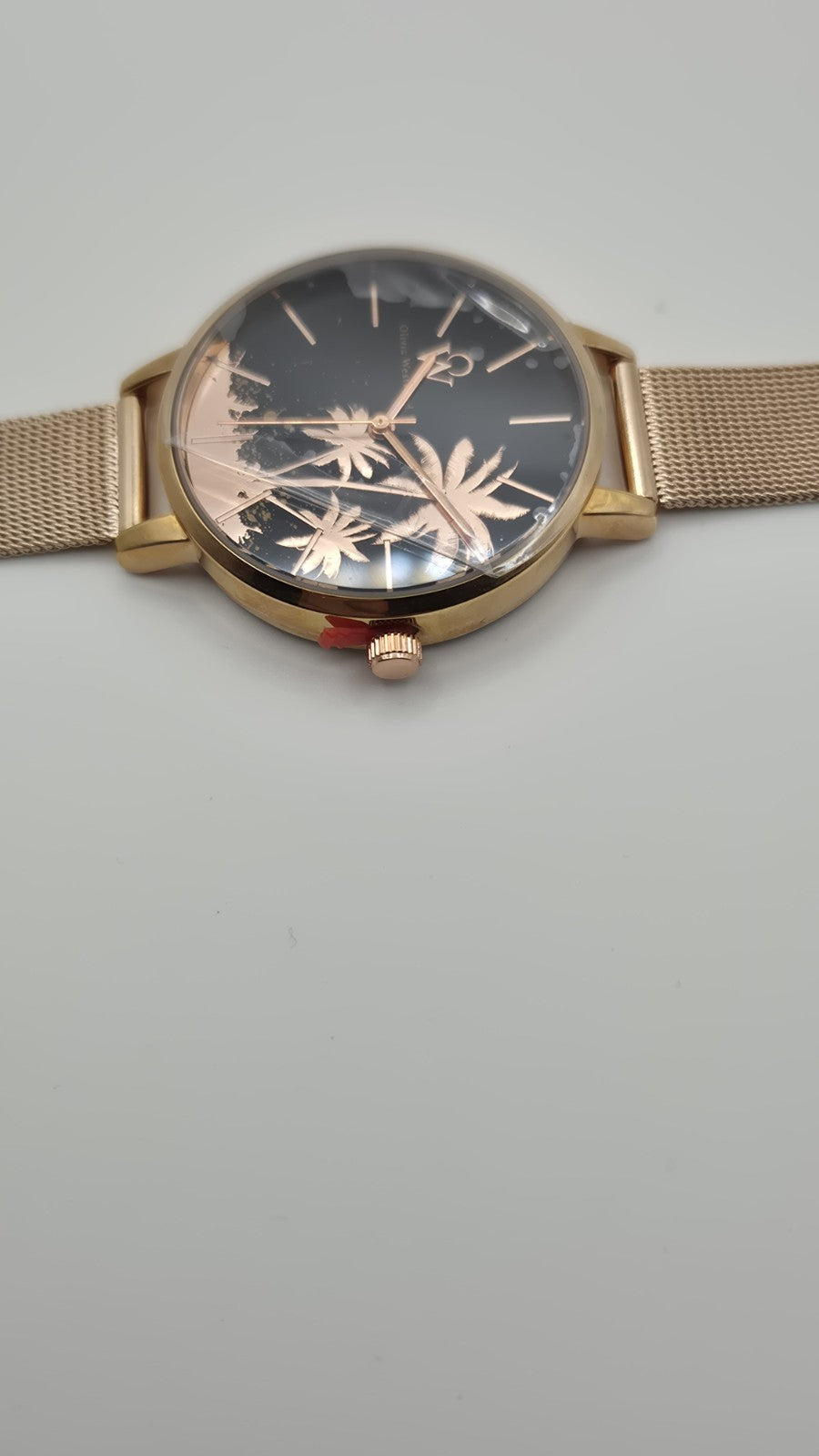 Olivia Westwood  Analog Watch STEEL ROSE22