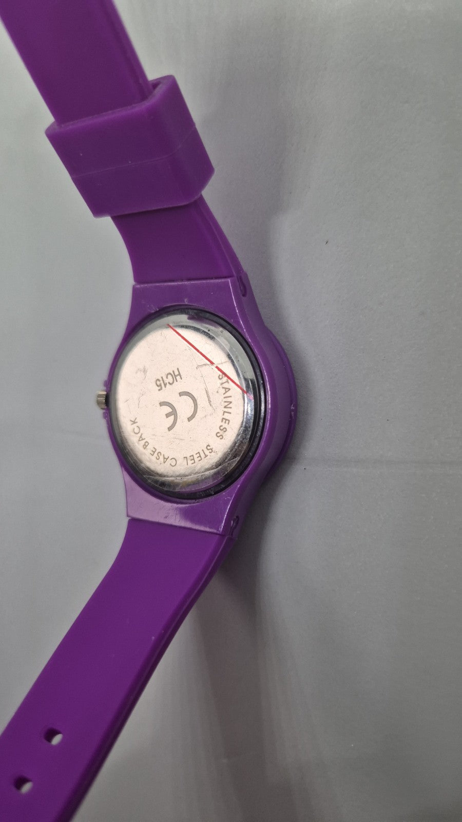 Pink Silicon Rubber Strap Butterfly Dial Watch Wrist11