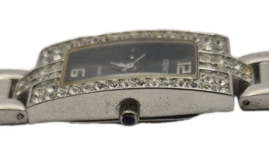 Geneva women's silvertone quartz watch7