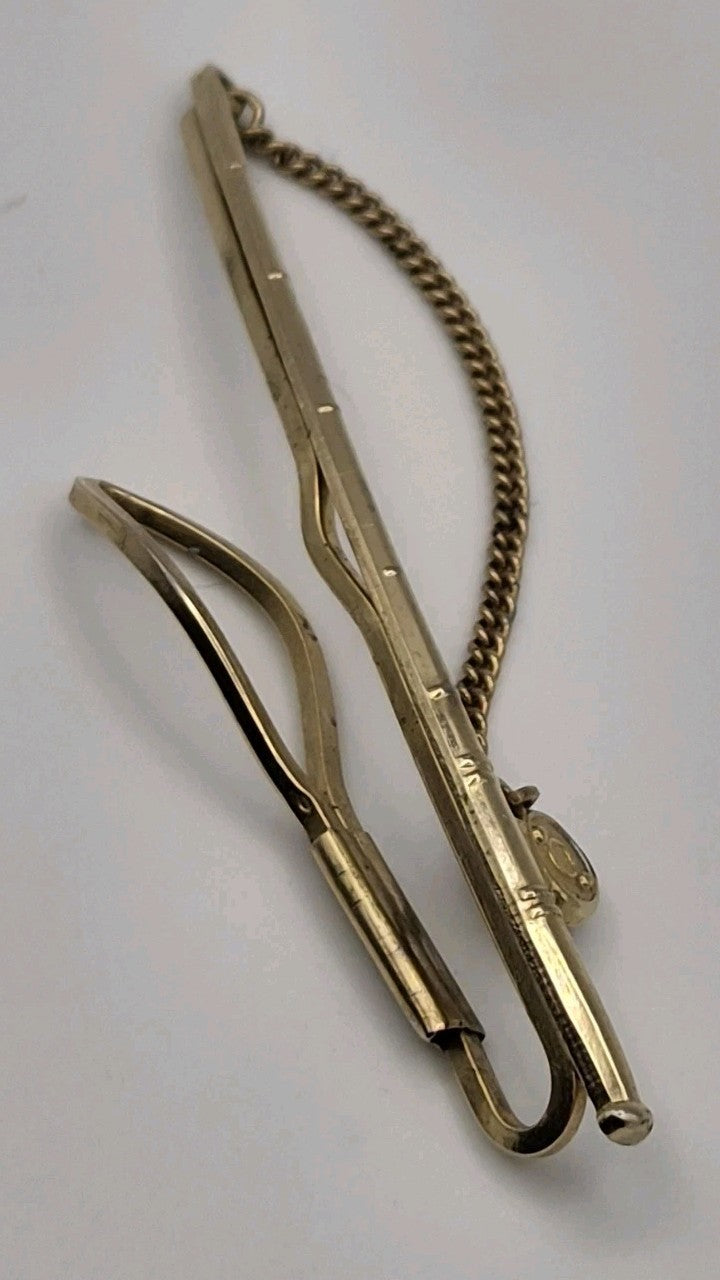  Vintage Stratton British Made Tie Bar Clip - Fishing Rod 2