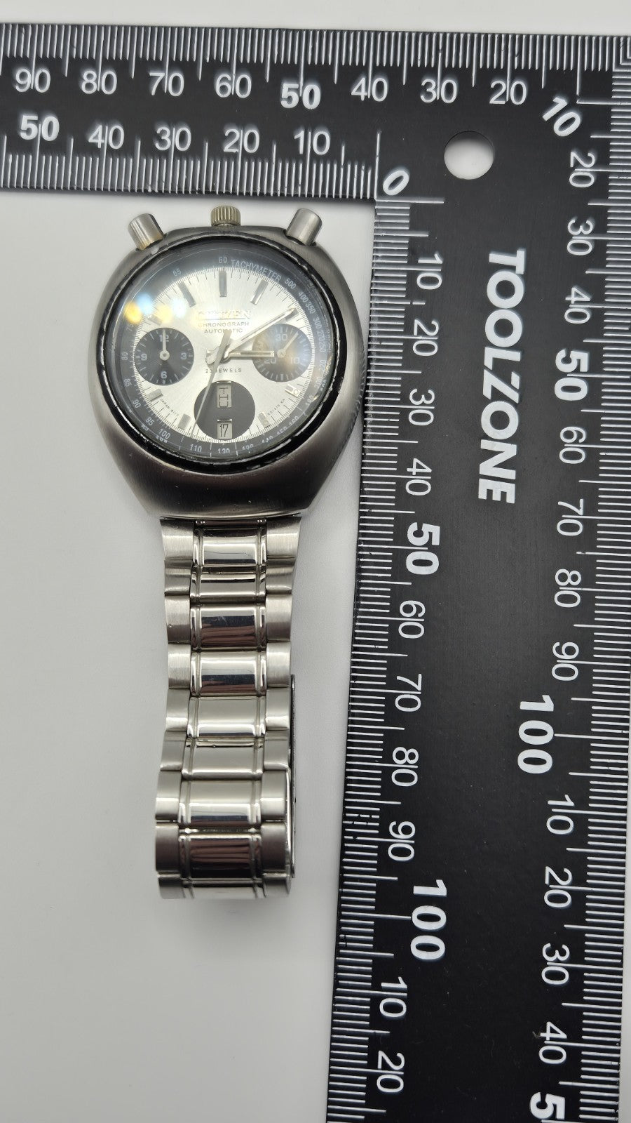 CitizenBullhead Automatic Chronograph Vintage Flyback Circa 1976 Ref. 67 903820