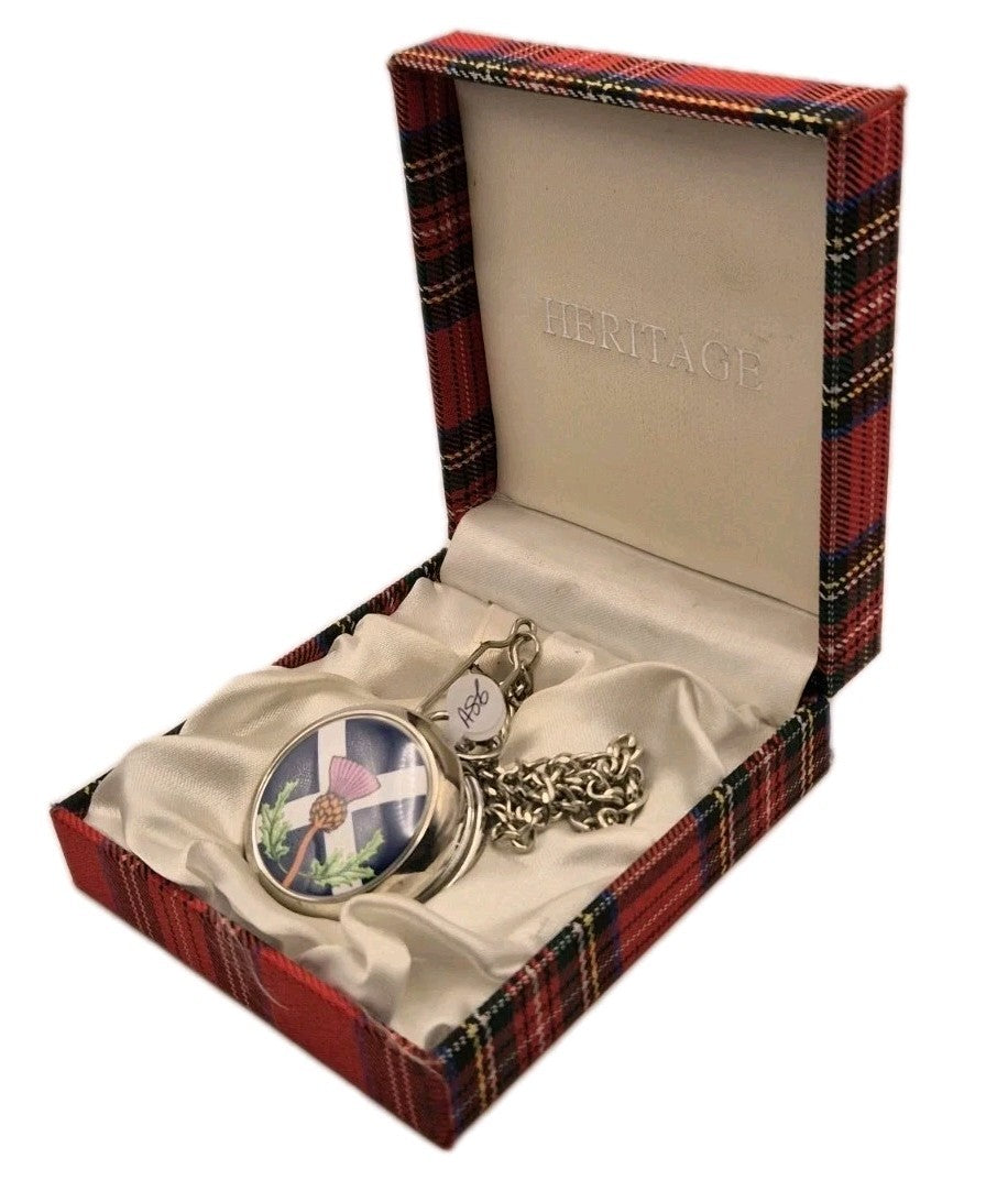 Heritage Scotland Fullhunter quartz pocket watch4