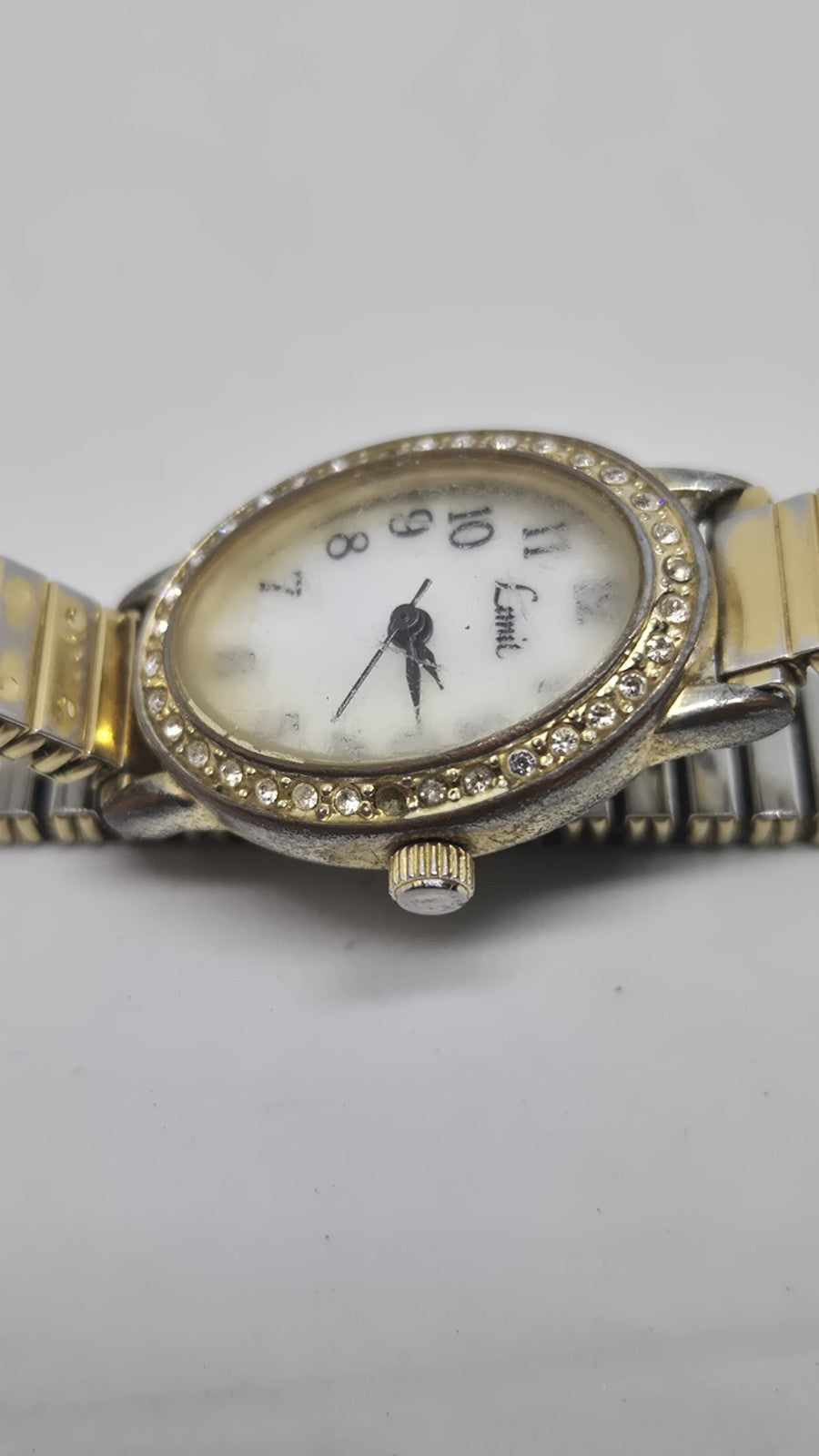 Limit Ladies Gold Expanding Bracelet White Dial Watch 2035/N60303