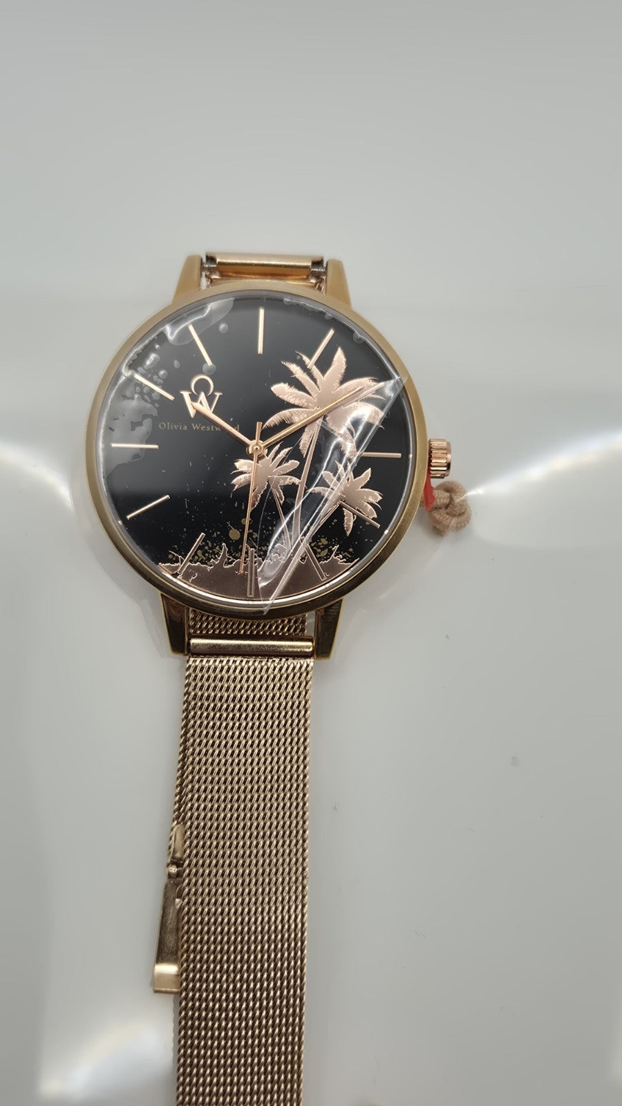 Olivia Westwood  Analog Watch STEEL ROSE0