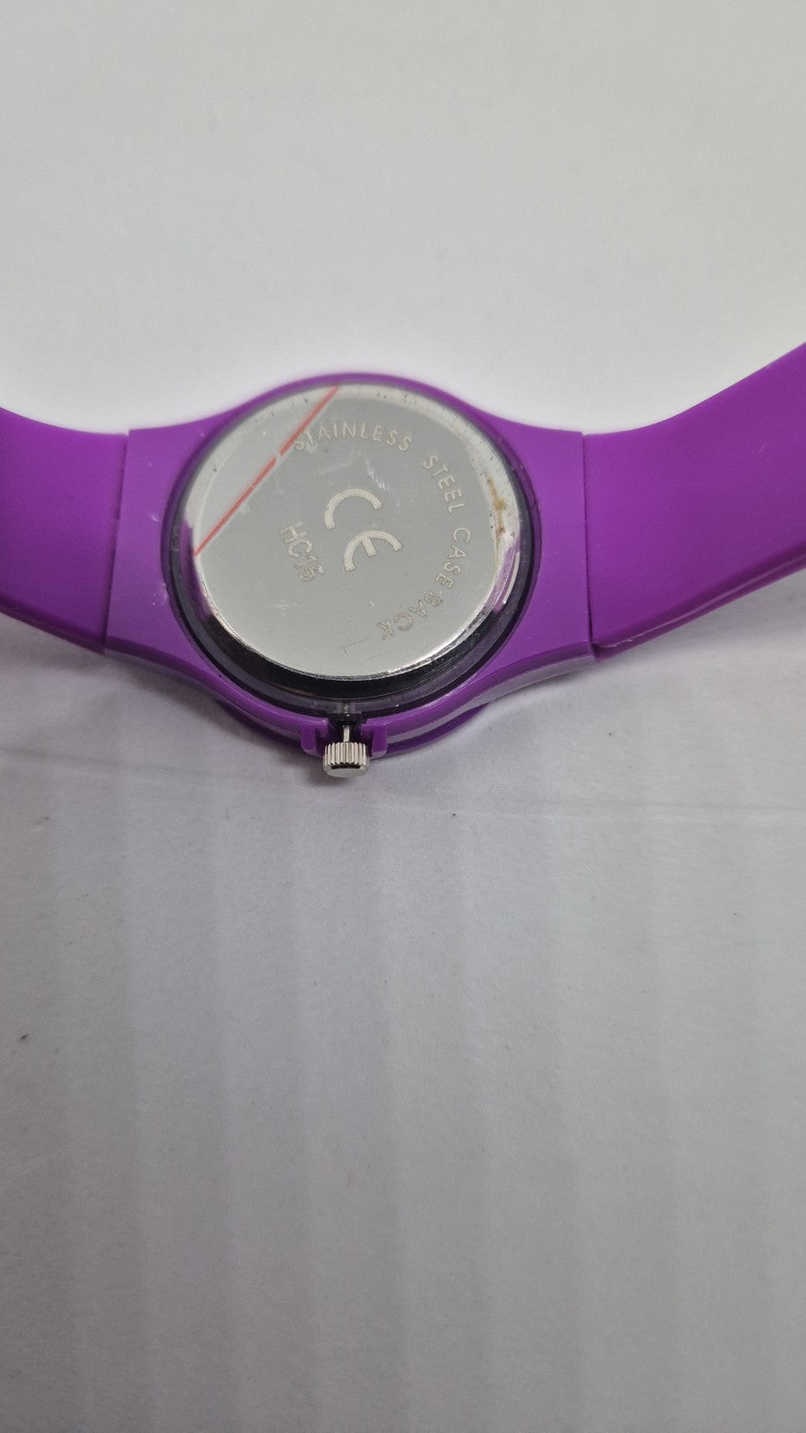Pink Silicon Rubber Strap Butterfly Dial Watch Wrist13