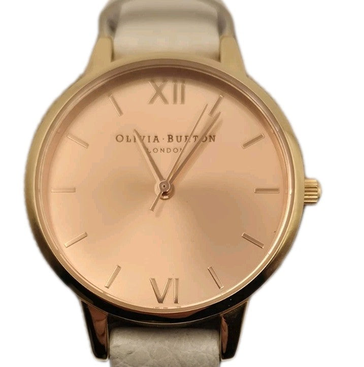 Olivia Burton big dial Pink and Rose Gold Coloured  watch0