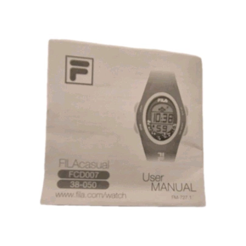 Fila casual digital watch, model number 38-0502