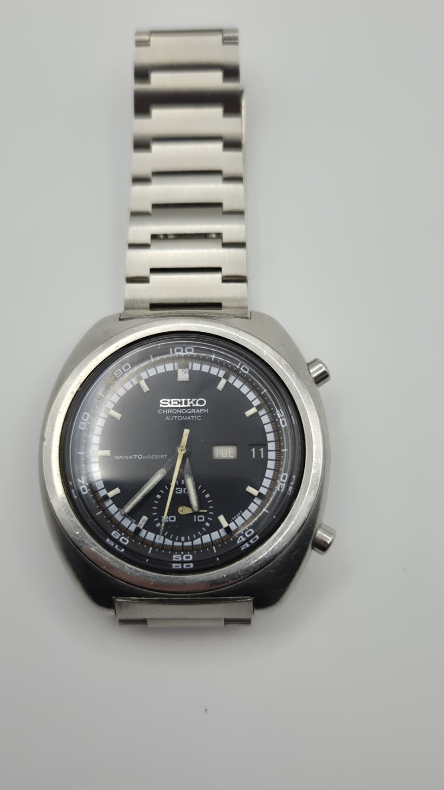 Seiko 6139 7002 Resist Dial February 197211