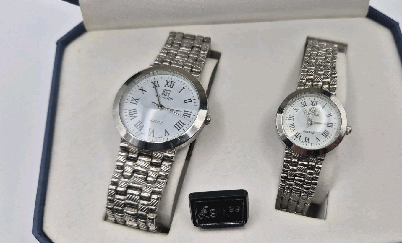 Calvin Hill "Elegant Collection" His and Hers matching watch gift set2