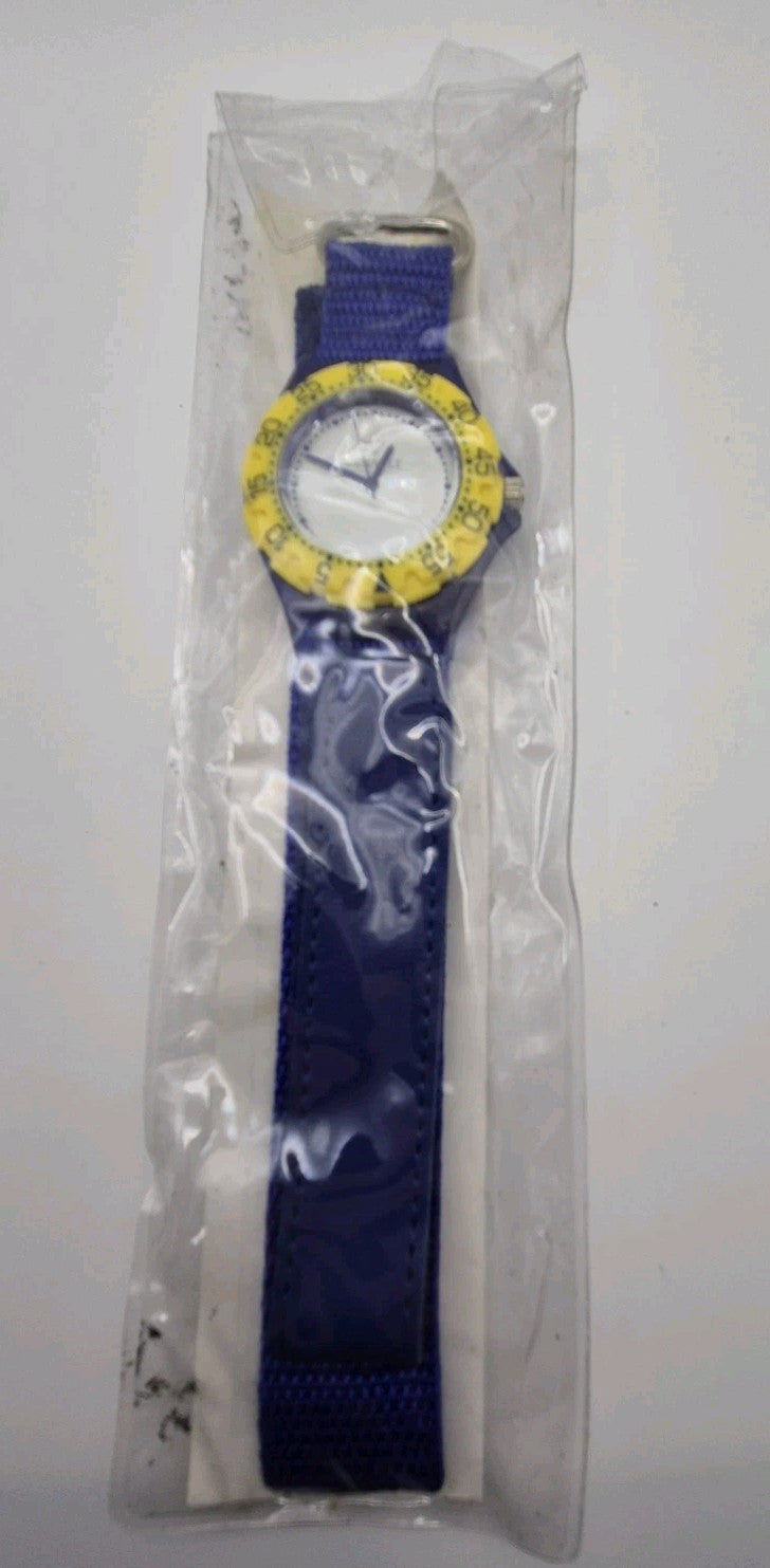 Renault Blue/Yellow Promotional Watch with rotating bezel 9