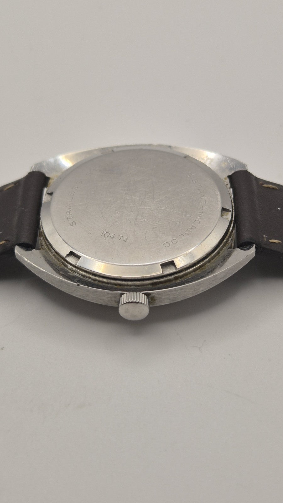 Vintage Everite 17 Jewels Incabloc Swiss Made Mens Mechanical Watch12