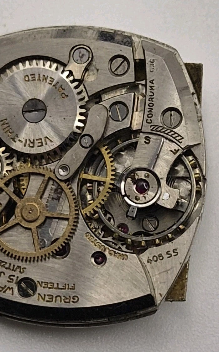 Gruen Veri-Thin Mens Doctors Watch5