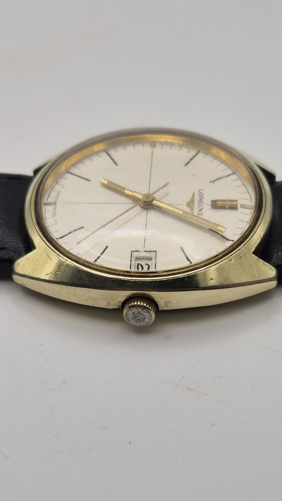 Longines - Crosshair Dial Hand-Wind Watch9
