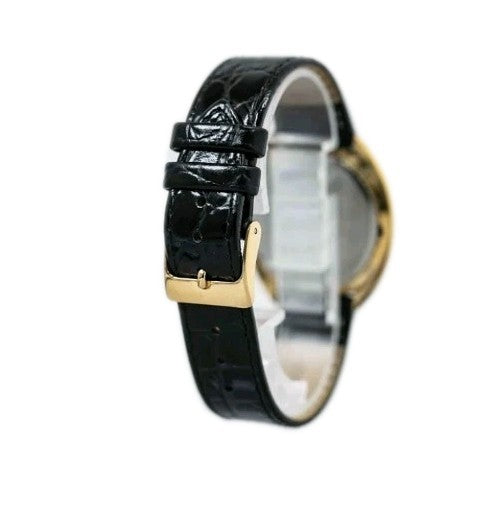 OMEGA Seamaster Cal.1342 Quartz Gold Dial Date Mens 34mm Watch7