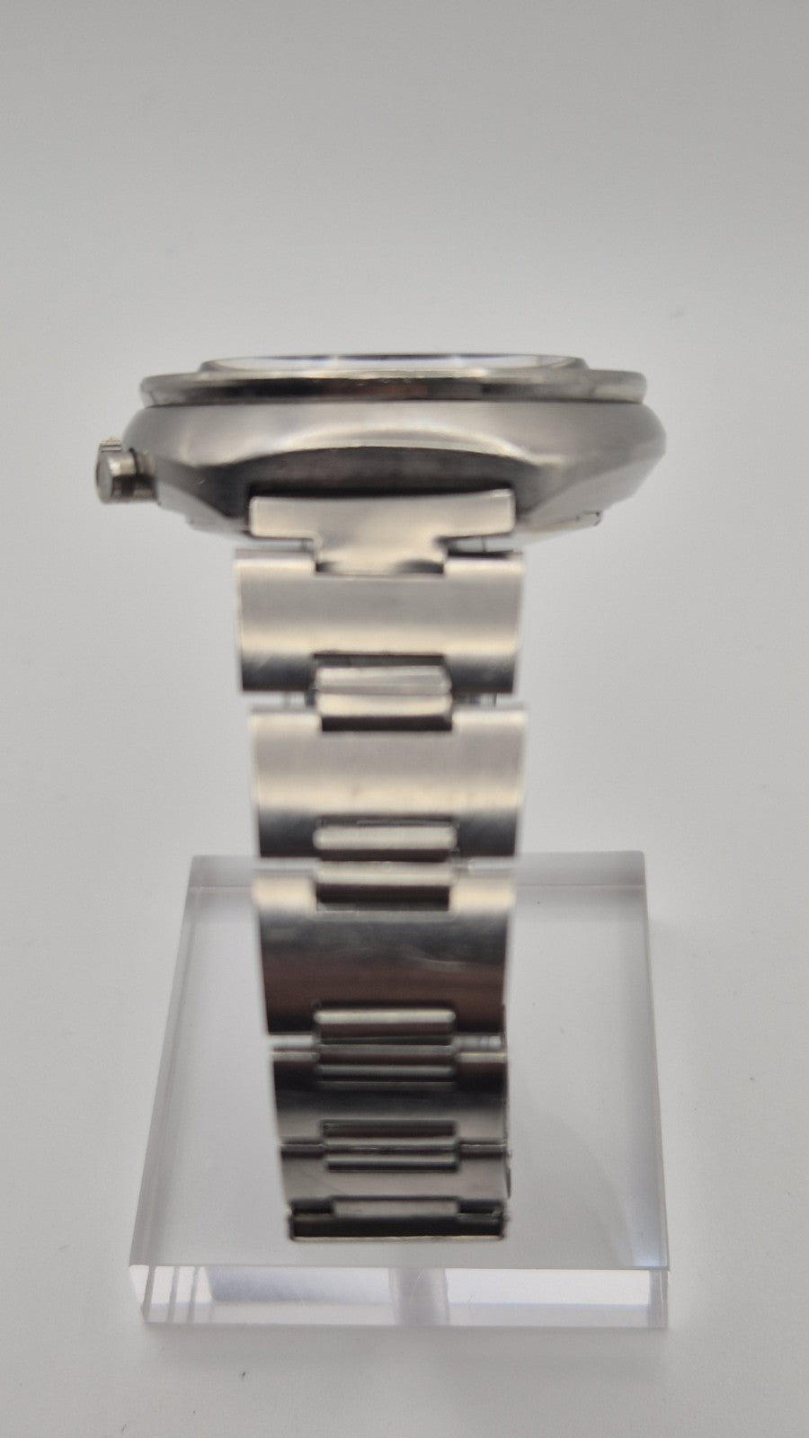 SEIKO 6138-0011 UFO Automatic Chronograph Watch Vintage Men's Black Dial 9