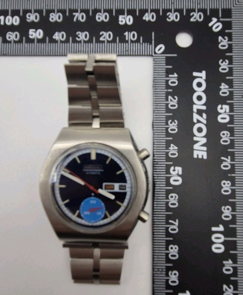 Seiko - Chronograph, ref. 6139-8020 Blue Eye20