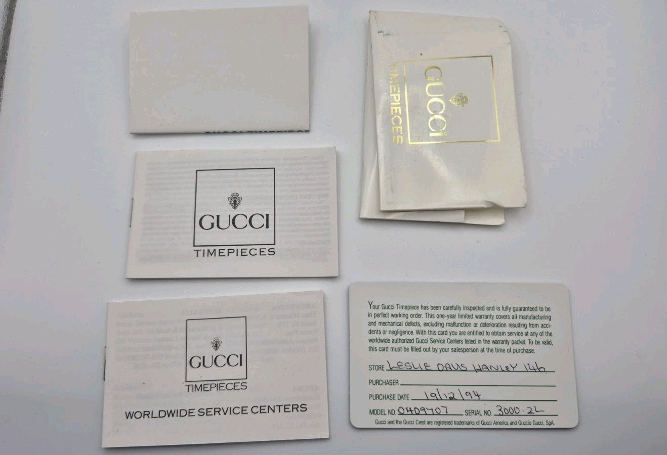 GucciGold 3000.2.L A new strap and a new battery15