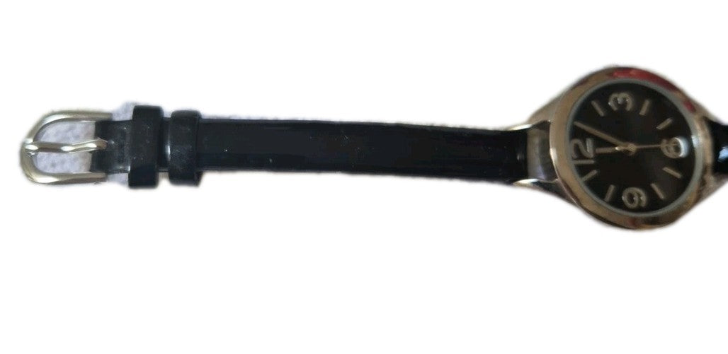Marks & Spencer Women's Casual Quartz Watch with Black Faux Leather Strap3