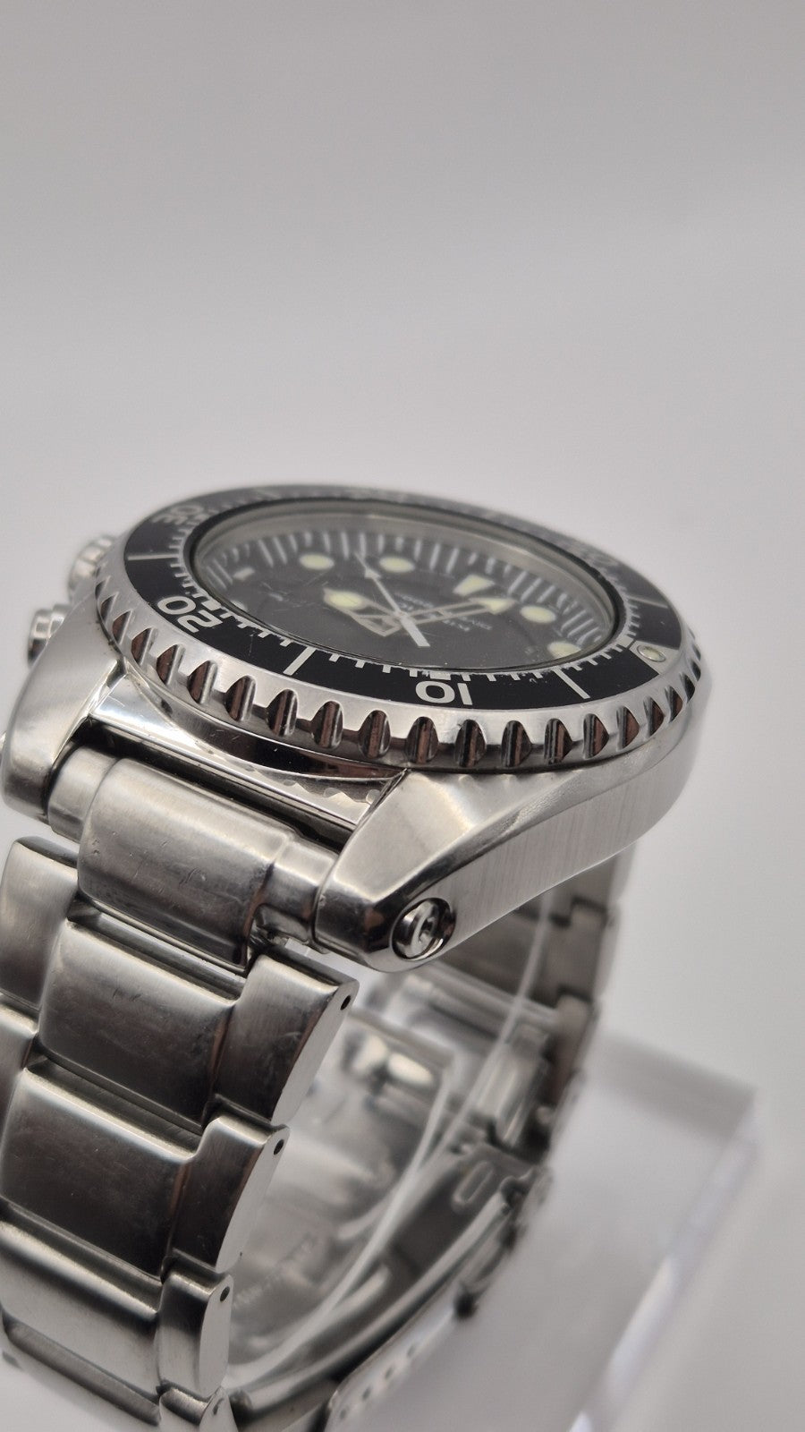 Seiko Kinetic Diver 200m watch 5M62-0BL06