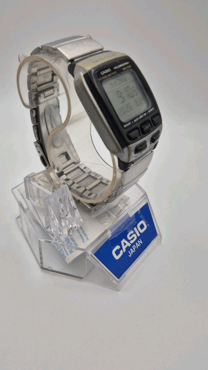 Casio DB-37H 2524 Multi Lingual Data Bank Illuminator Vintage Watch1