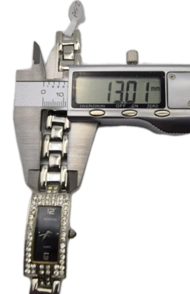 Geneva women's silvertone quartz watch14