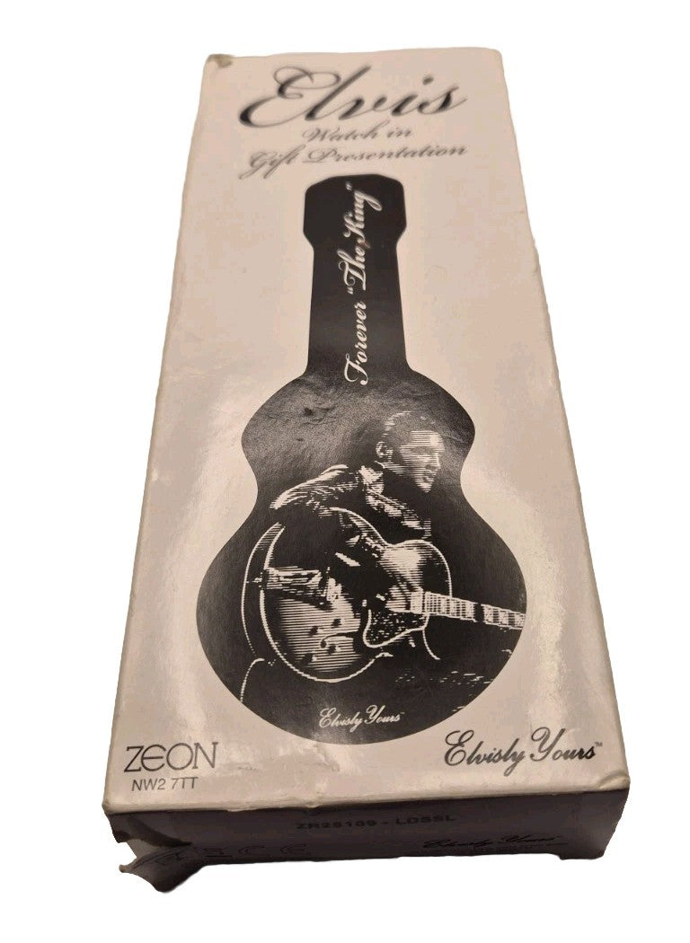 Elvis the king watch Zeon Brand New Tin Forever The King Watch 0