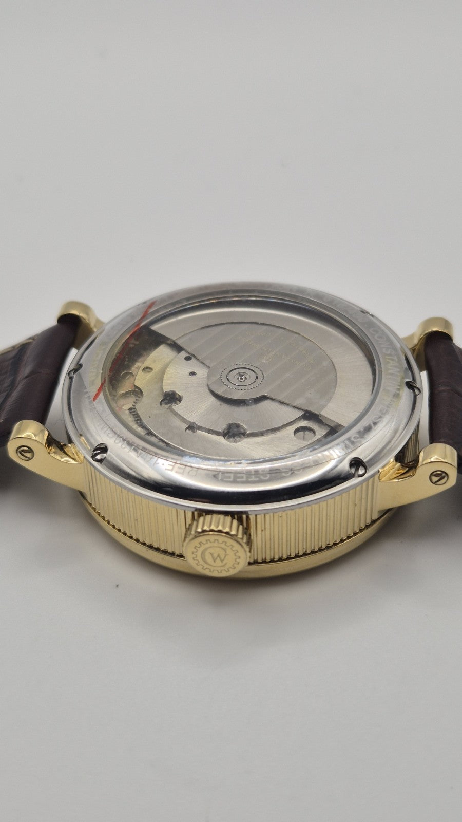 CONSTANTIN WEISZ LIMITED EDITION WRIST WATCH FEATURING A A GOLD PLATED CASE WITH14