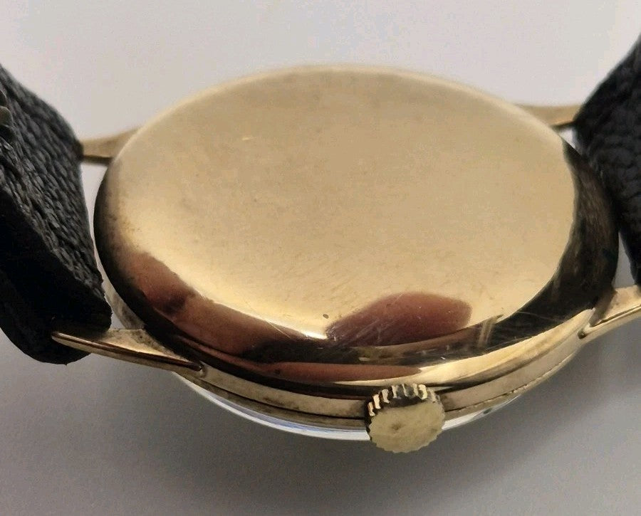 Accurist 1960s 9 Carat Gold Watch,  date, 21 Jewels, Working, Swiss Made14