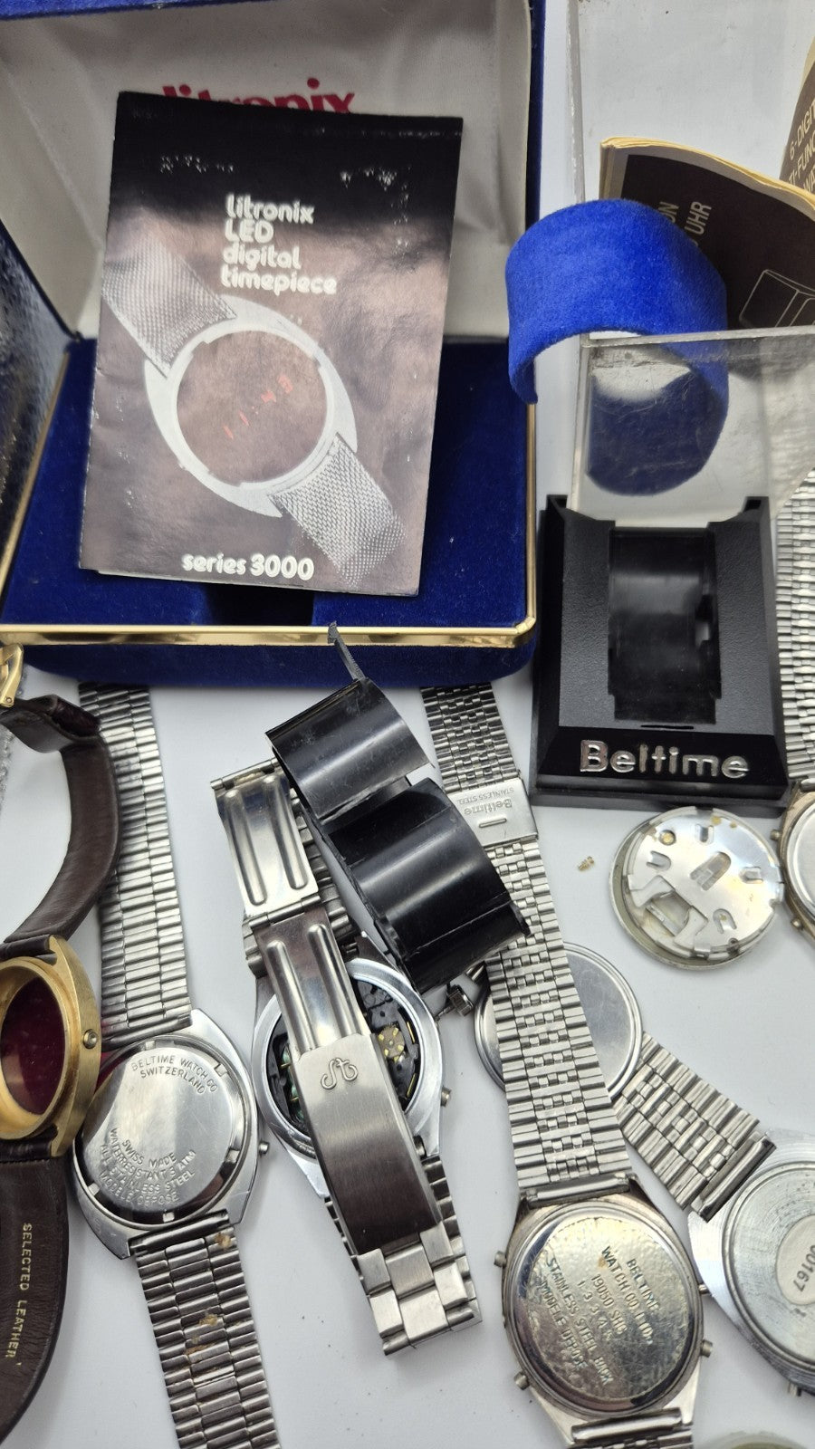 vintage digital watch joblot spares20
