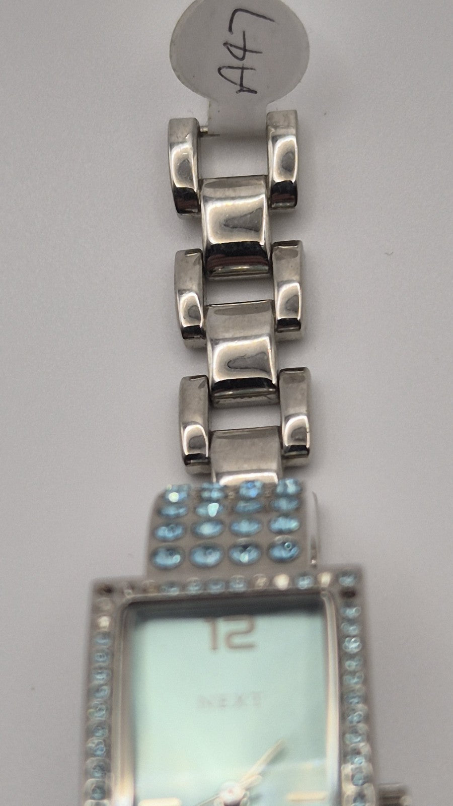 Next Women's Silver and Blue Watch4