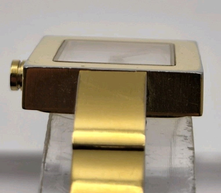 1990s Calvin Klein Swiss Made Square Quartz Watch Stainless Steel CK5