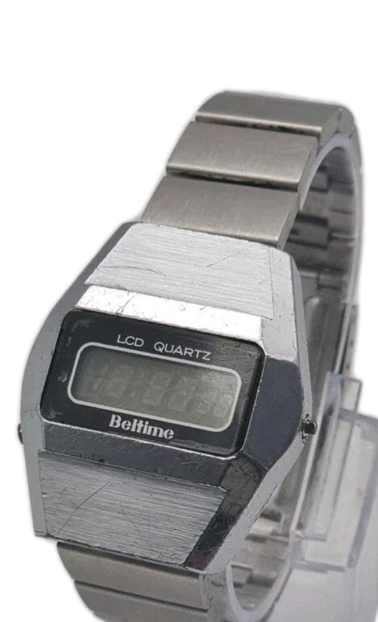 Vintage 70’s BELTIME WATCH CO Digital Watch SWISS MADE Zurich Switzerland 0
