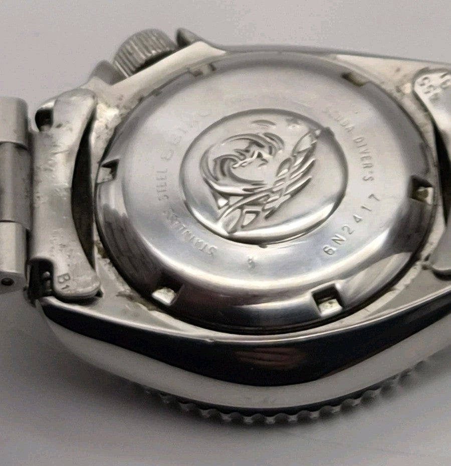 Seiko 7002-7000 Scuba Divers watch Modded Working14