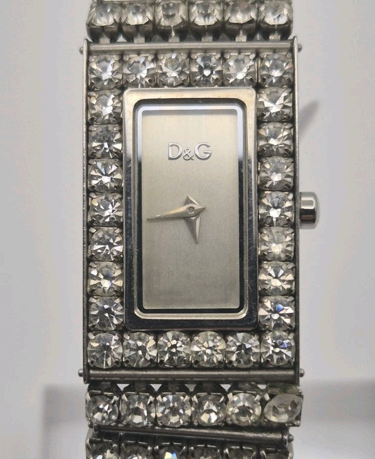 D&G Dolce & Gabbana Ladies rectangular watch0