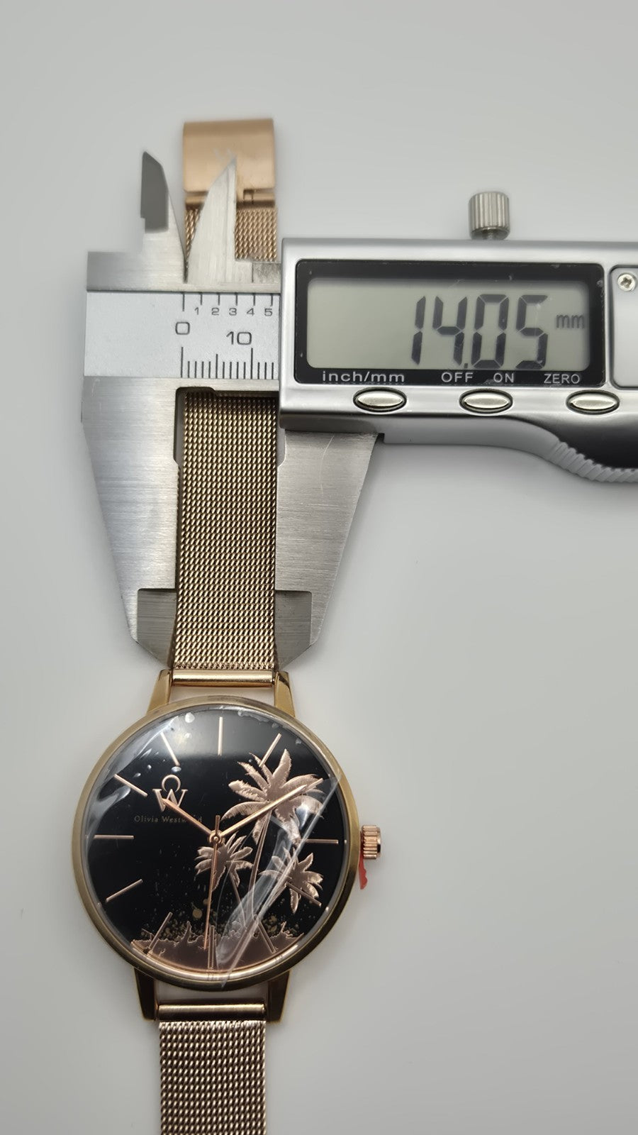 Olivia Westwood  Analog Watch STEEL ROSE19