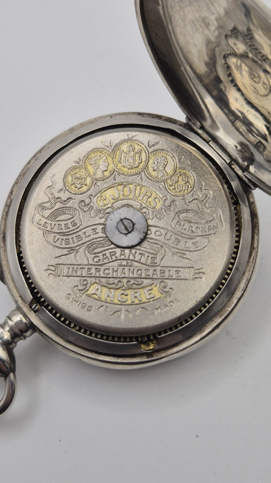 WORKING Hebdomas 8 day pocket watch Working7