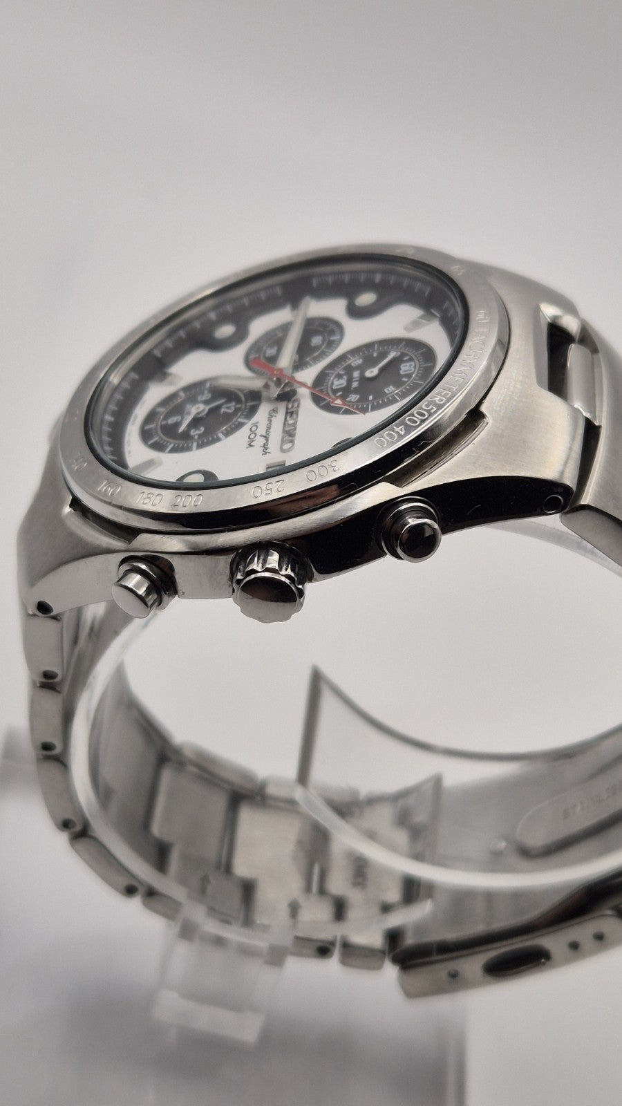 Seiko - Panda Dial Chronograph Cal. Seiko 7T62 Quartz Watch6